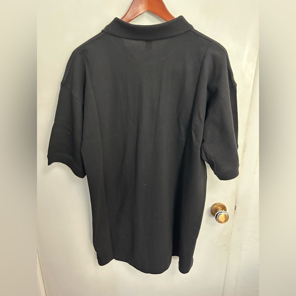 Volvo S40 V40 Polo Shirt Mens Large Black Cotton Embroidered Multi Color Logo - Picture 3 of 9